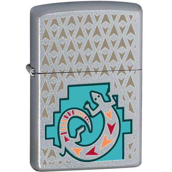 فندک زیپو مدل Painted Lizard کد 24455، Zippo Painted Lizard 24455 Lighter