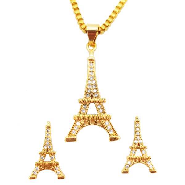 نیم ست شهر شیک طرح برج ایفل مدل S607، Shahr Shik Eiffel Tower S607 Half Set