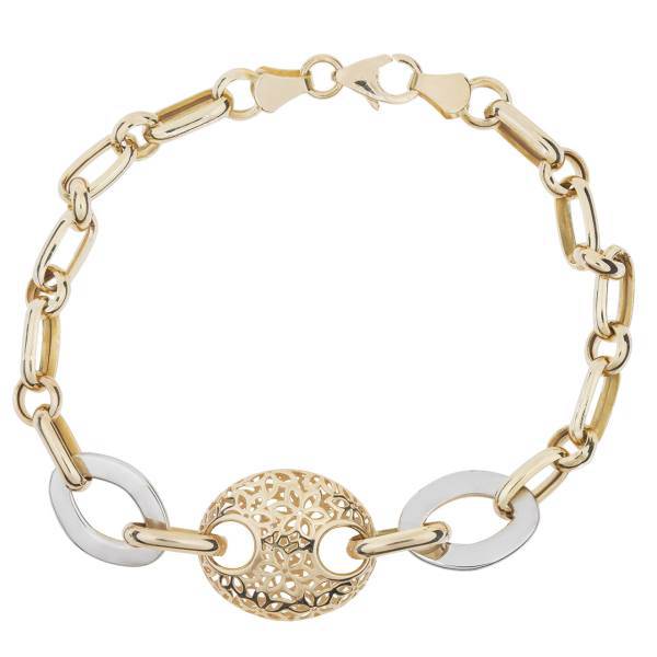 دستبند طلا 18 عیار ماهک مدل MB0259، Maahak MB0259 Gold Bracelet