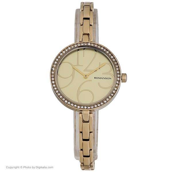 ساعت مچی عقربه ای زنانه رومانسون مدل RM7283TL1GA81G، Romanson RM7283TL1GA81G Watch For Women