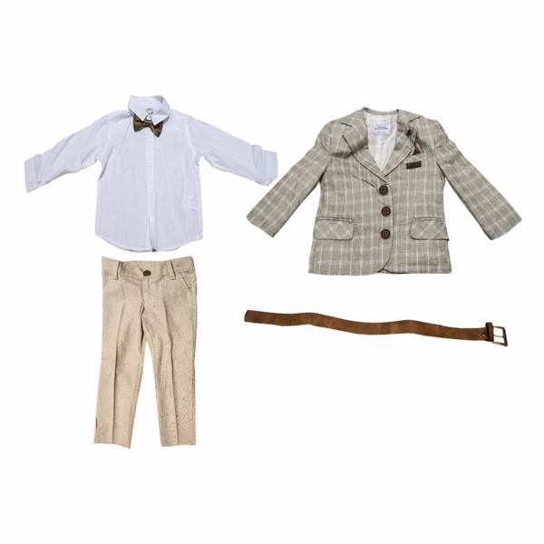 ست لباس پسرانه Moda Grande مدل 5163، Moda Grande 5163 Baby Boy Clothing Set