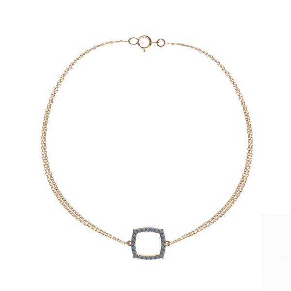 دستبند طلا 18 عیار شانا مدل B-SG87، Shana B-SG87 Gold Bracelet