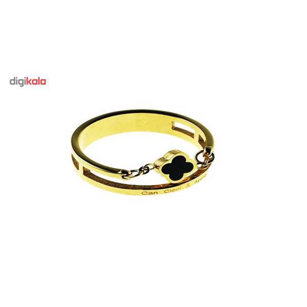 انگشتر زنانه استیل باما گالری کد 1300-2 سایز 7، BaMa gallery women ring code 1300-2 size 7