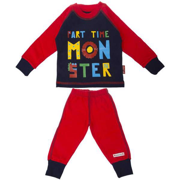 ست لباس پسرانه آدمک مدل 1159011R، Adamak 1159011R Baby Boy Clothing Set