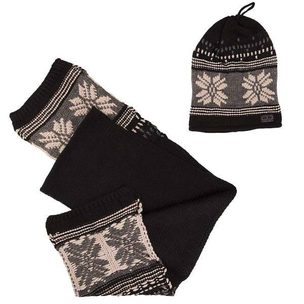 ست شال و کلاه مونته مدل 009، Monte 009 Hat And scarf Set