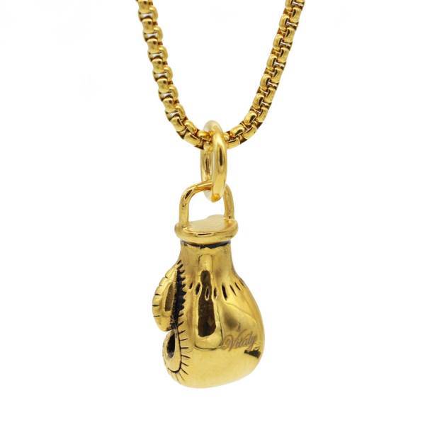 گردنبند لوکسین طرح دستکش بوکس مدل N589، Loxin Box Gloves N589 Necklace