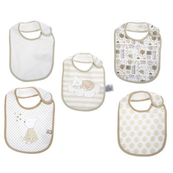 پیشبند مادرکر مدل 05848 بسته 5 عددی، Mothercare 05848 Baby Bib 5pcs