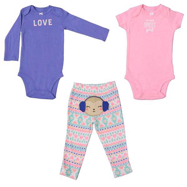 ست لباس دخترانه کارترز مدل 473، Carters 473 Girl Clothing Set