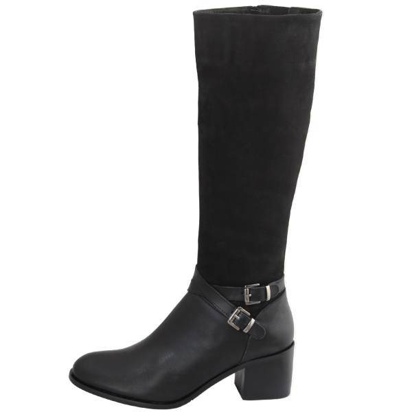 بوت زنانه چرم طبیعی شهرچرم مدل 1-T39322، LC T39322-1 Boot For Women