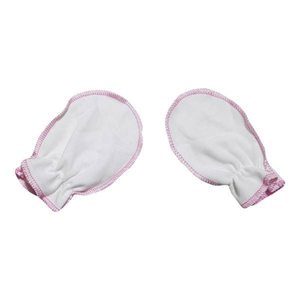 دستکش نوزادی برند پرنسس مدل PINK، BABY GLOVES PRINCESS BRAND PINK