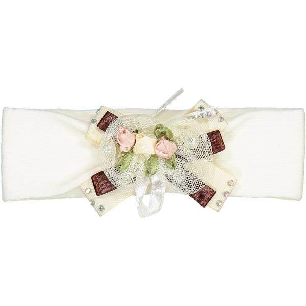 هدبند آلبی ماما مدل Bows Brown، Albimama Bows Brown Children And Baby Clothes Headband