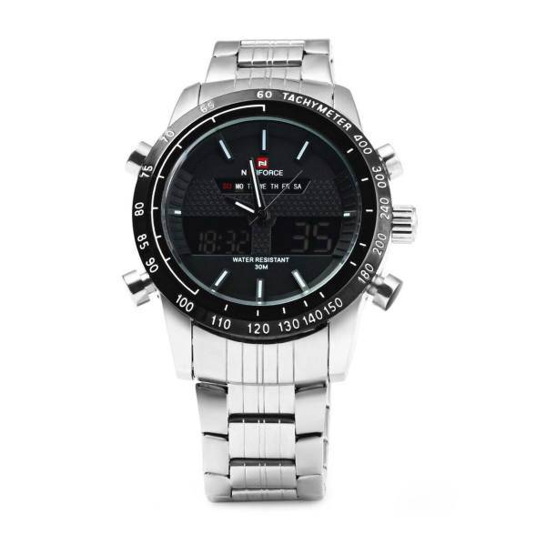 ساعت مچی عقربه ای مردانه نیوی فورس مدل NF9024M/SBW، Naviforce NF9024M/SBW Watch For Men