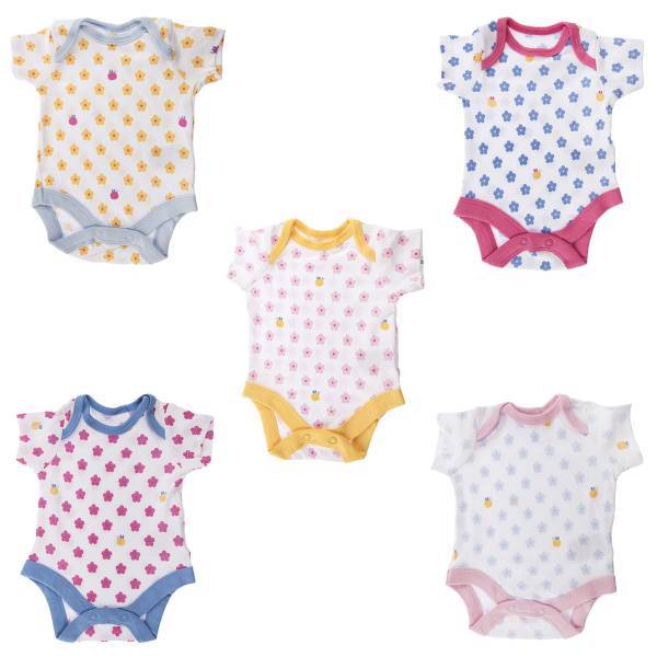 ست زیر دکمه دار آستین کوتاه مادرکر مدل G673921، Mothercare G673921 Under Button With Short Sleeves Set