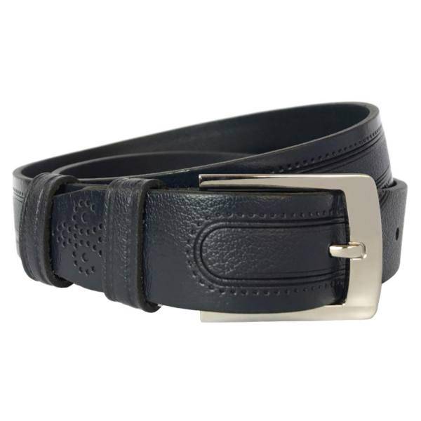 کمربند مردانه چرم طبیعی رایا مدل بته جقه، Raya Leather Paisley Belt For Men