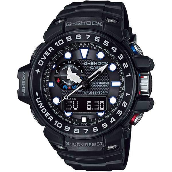 ساعت مچی عقربه ای مردانه کاسیو جی شاک GWN-1000B-1ADR، Casio G-Shock GWN-1000B-1ADR