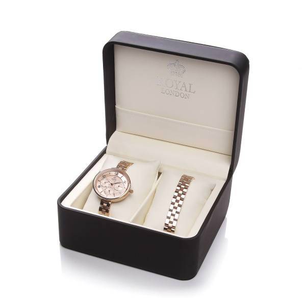 ساعت مچی عقربه ای زنانه رویال لندن مدل RL-21333-07، Royal London RL-21333-07 Watch For Women