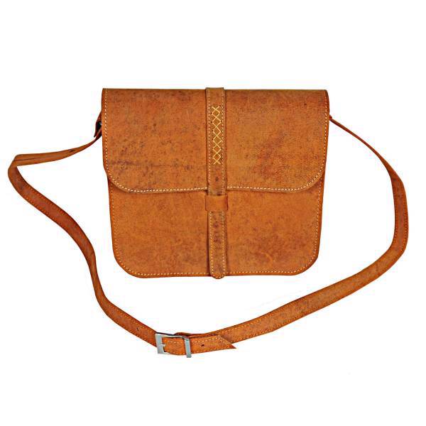کیف رو دوشی چرم طبیعی ترک چرم TL-641RW