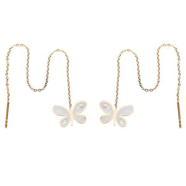 گوشواره بخیه‌ای جی دبلیو ال مدل ER-378، JWL ER-378 Earring