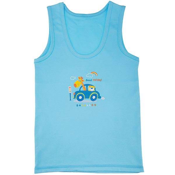 زیرپوش رکابی نوزادی دولوو طرح فیروزه ای، Davalloo Turquoise Baby Singlet