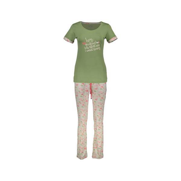 ست تی شرت و شلوار زنانه ناربن مدل دلبان 946، Narbon 946 T-Shirt And Pants For Women