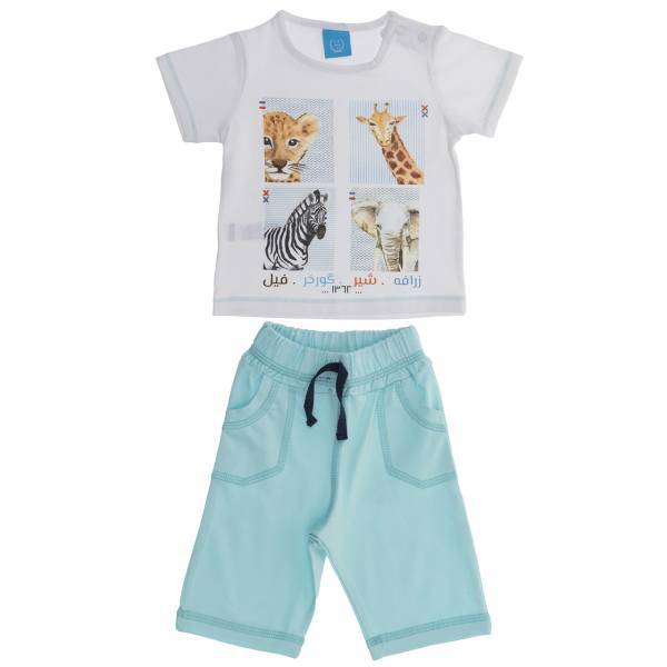 ست لباس پسرانه بنو بنت مدل L029، Beno Bent L029 Boys Clothes Set