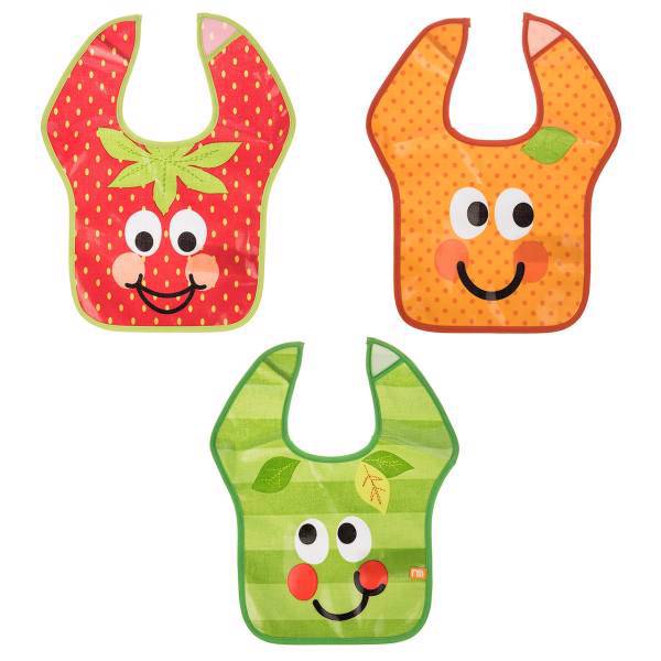 پیشبند مادرکر مدل U0337 بسته 3 عددی، Mothercare U0337 3pcs Baby Bib