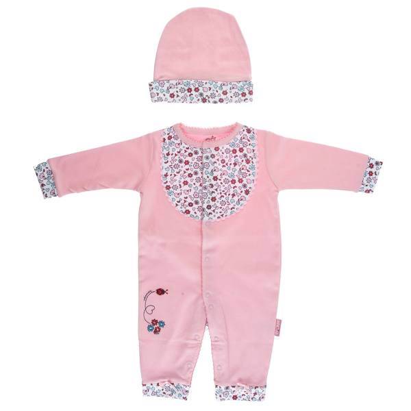 ست لباس دخترانه آدمک مدل 1371002P، Adamak 1371002P Baby Girl Clothing Set