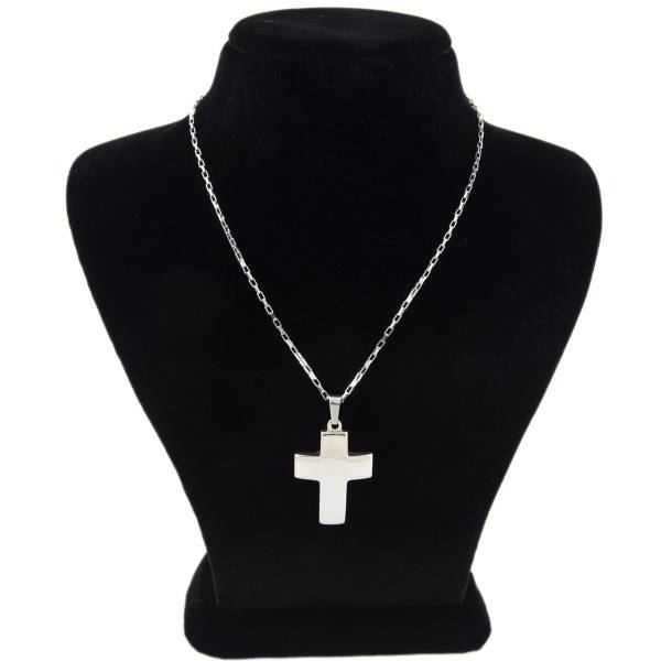 گردنبند بهار گالری مدل صلیب Silver