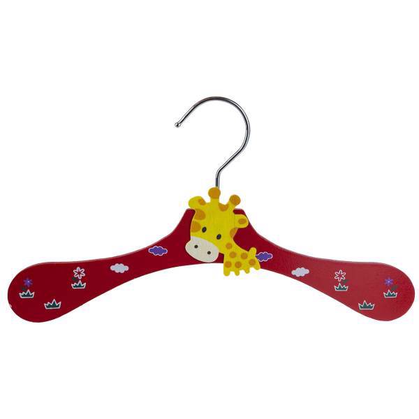 چوب لباسی چوبی مدل Yellow Giraffe، Yellow Giraffe Clothes Hanger Woody