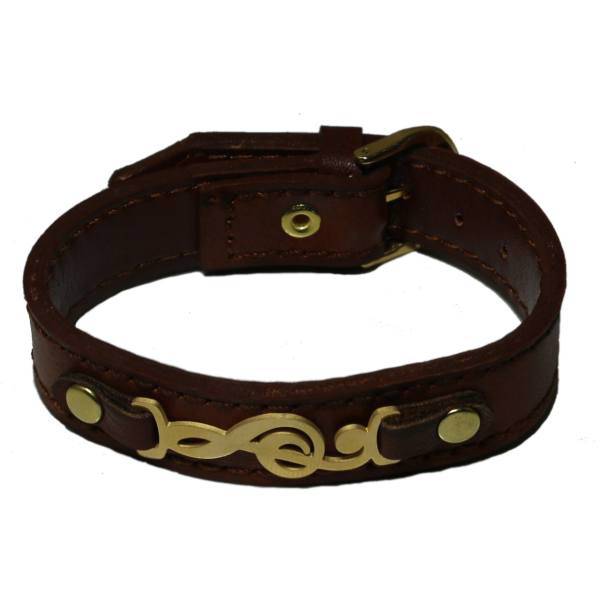 دستبند چرمی گالری نایس مدل Mb 1368، Nice Gallery Mb 1368 Leather Bracelet