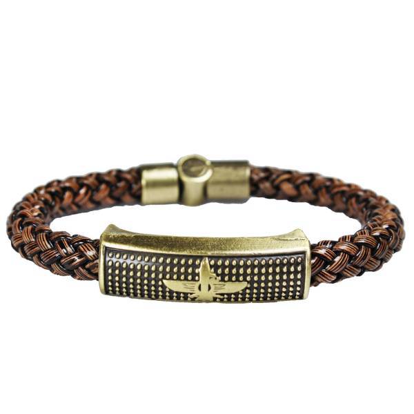 دستبند چرمی گالری پاپیلون مدل 02