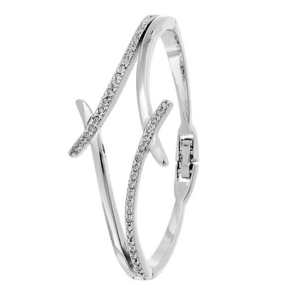 دستبند النگویی کریستال الیور وبر مدل دیواید 9512، Oliver Weber 9512 Divide Crystal Bangle