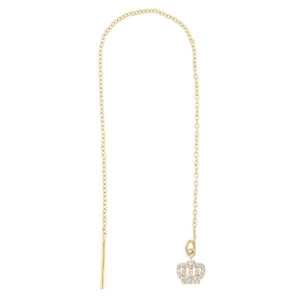 گوشواره طلا 18 عیار رزا مدل EGB33، Rosa EGB33 Gold Earring