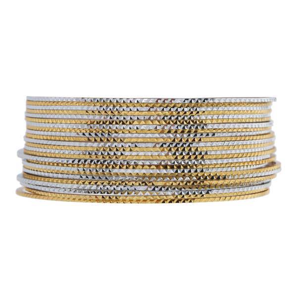 النگو شهر شیک مدل D242 بسته 24 عددی، Shahr e Shik D242 Bracelet Pack Of 24