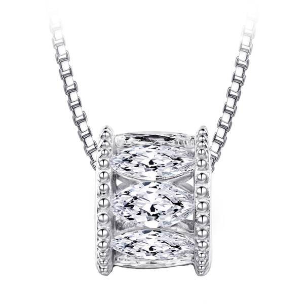 گردنبند نقره شهر جواهر مدل SJ-N047، Shahrejavaher SJ-N047 Silver Necklace