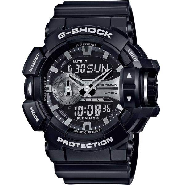 ساعت مچی عقربه ای مردانه کاسیو جی شاک مدل GA-400GB-1ADR، Casio G-Shock GA-400GB-1ADR Watch For Men