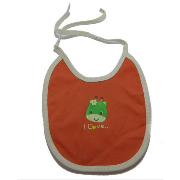 پیشبند نوزادی دولوو طرح گلبهی، Davalloo Peach Baby Apron