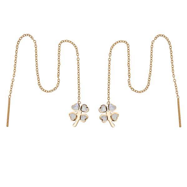 گوشواره بخیه‌ای جی دبلیو ال مدل ER-357، JWL ER-357 Earring