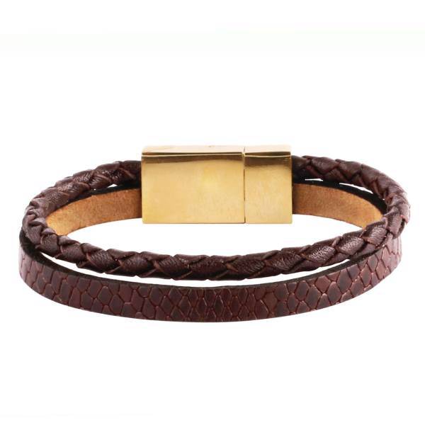 دستبند چرمی آتیس کد I500NBP، Atiss I500NBP Leather Bracelet