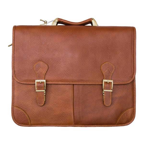 کیف اداری مردانه چرم مهرگان مدل MH25