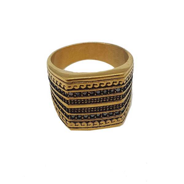 حلقه شیک کده طرح نگین مارکیز، shikkadeh Negin Marquis Ring
