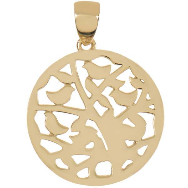 آویز گردنبند طلا 18 عیار زرین مدل AB679، Zarin AB679 Gold Necklace Pendant