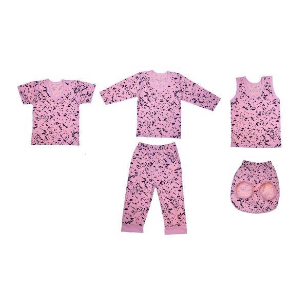 ست لباس نوزادی ابتسام مدل 131، Ebtesam 131 baby clothe set