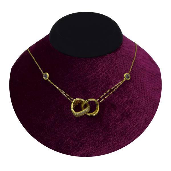 گردنبند طلا 18 عیار جواهری سون مدل 1673، Seven Jewelry C1673 Gold Necklaces