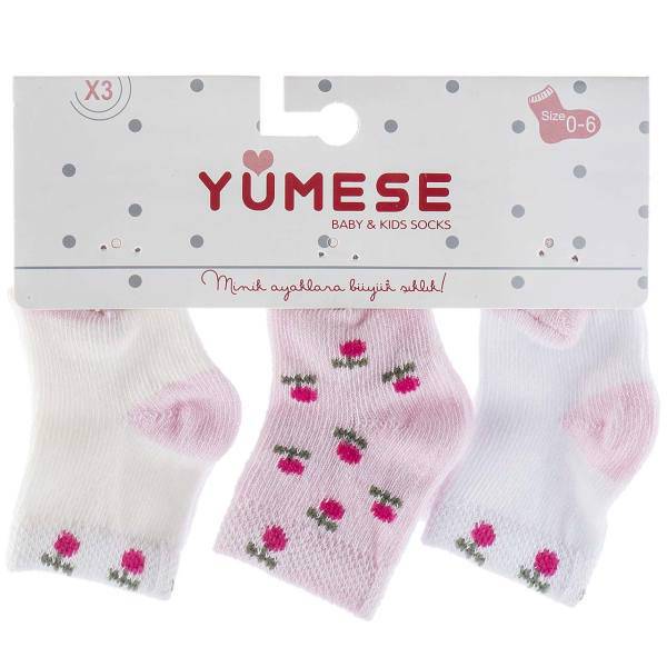 جوراب سه عددی یومسه مدل 35203، Yumese 35203 Socks