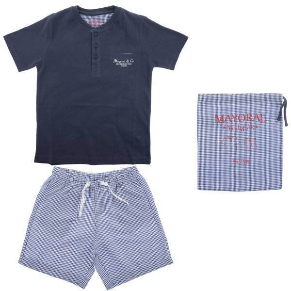 ست تی شرت و شلوارک پسرانه مایورال مدل MA 3720015، Mayoral MA 3720015 Pants For Boy Tshirt and short