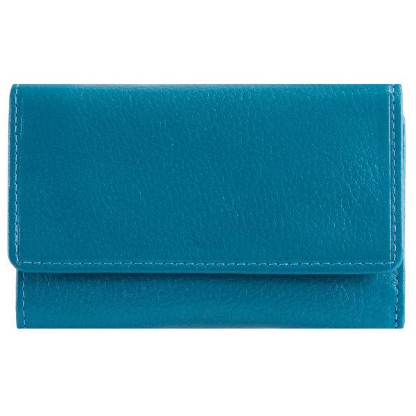 کیف پول زنانه رویال چرم مدل W16-Turquoise