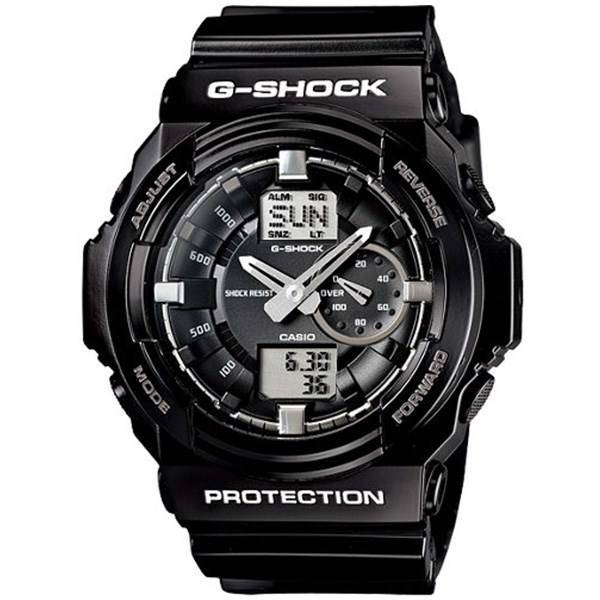 ساعت مچی عقربه ای مردانه کاسیو جی شاک GA-150BW-1ADR، Casio G-Shock GA-150BW-1ADR