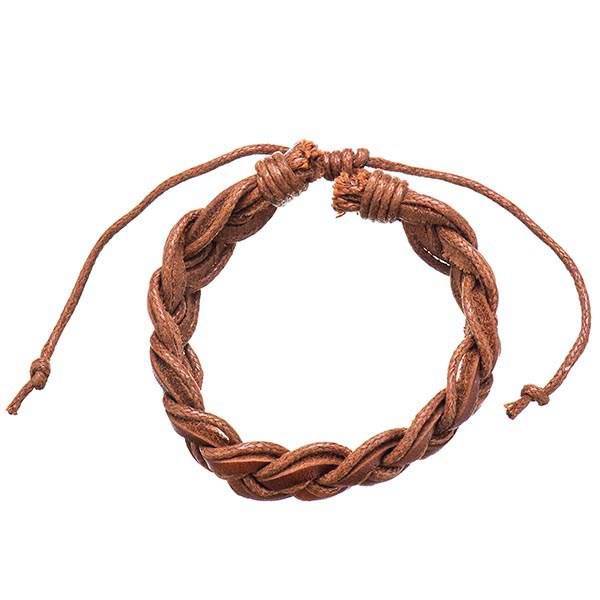 دستبند چرمی جی دبلیو ال مدل B15089، JWL B15089 Bracelets