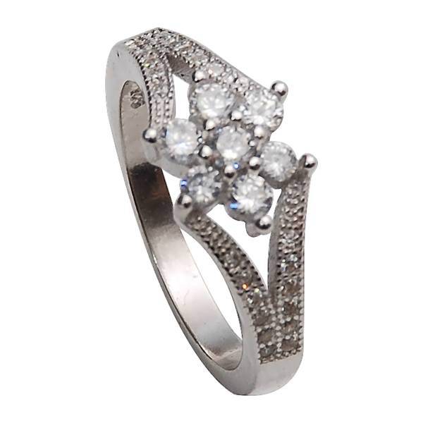 انگشتر نقره شهر جواهر مدل SJ-SR071، Shahrejavaher SJ-SR071 Silver Ring